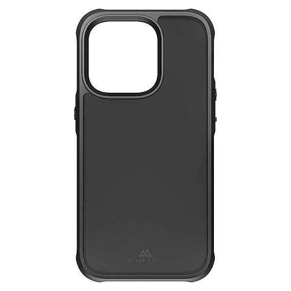 Black Rock Cover Robust für Apple iPhone 14, Frosted Glass