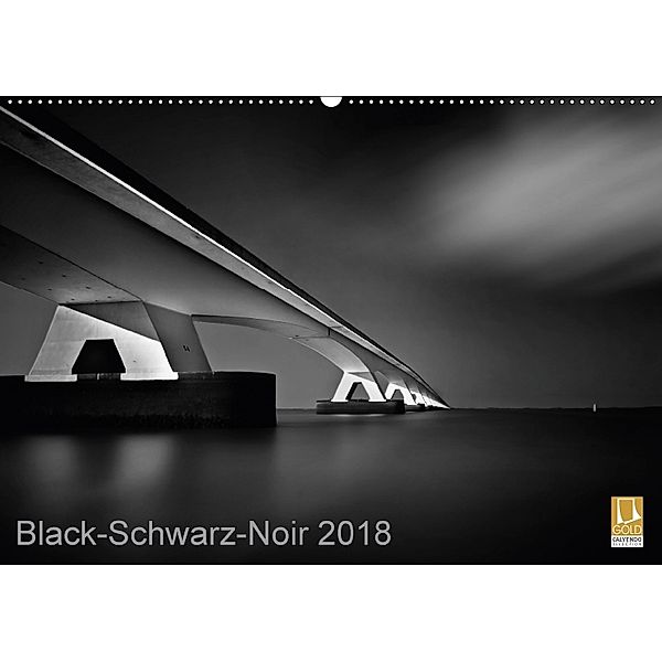 Black-Schwarz-Noir 2018 (Wandkalender 2018 DIN A2 quer), Lichtformwerk/Arnd Gottschalk
