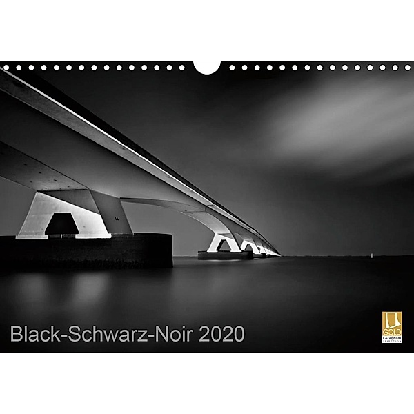 Black-Schwarz-Noir 2020 (Wandkalender 2020 DIN A4 quer), Lichtformwerk/Arnd Gottschalk