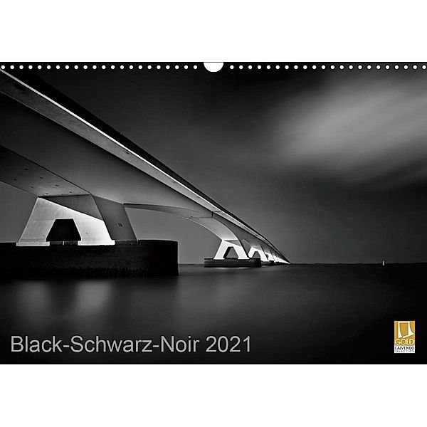 Black-Schwarz-Noir 2021 (Wandkalender 2021 DIN A3 quer), Lichtformwerk/Arnd Gottschalk