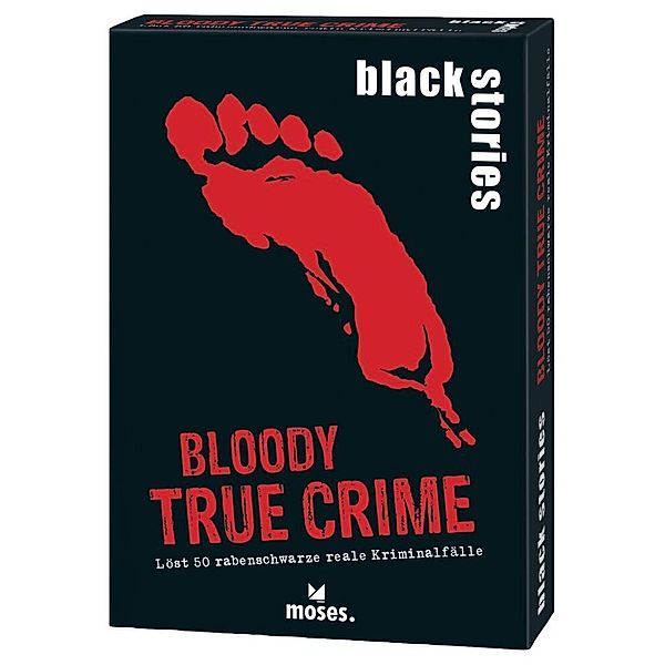 moses. Verlag black stories Bloody True Crime, Corinna Harder, Jens Schumacher