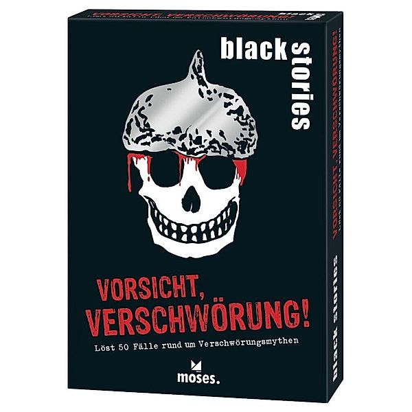 moses. Verlag black stories Vorsicht, Verschwörung!, Holger Bösch
