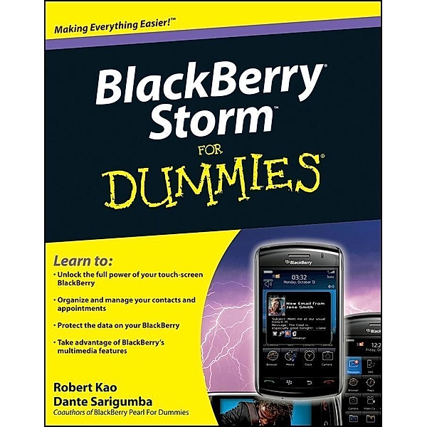 BlackBerry Storm For Dummies, Robert Kao, Dante Sarigumba