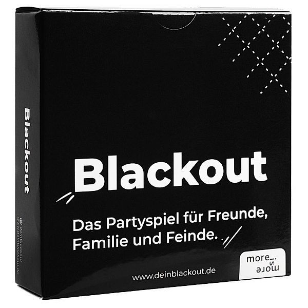 Huch, more is more Blackout - Black Edition, more is more