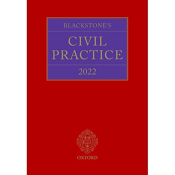 Blackstone's Civil Practice 2022