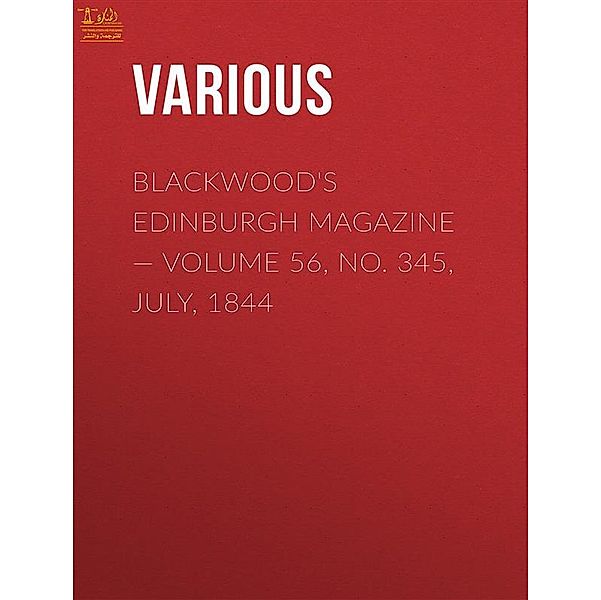 Blackwood's Edinburgh Magazine II, Various