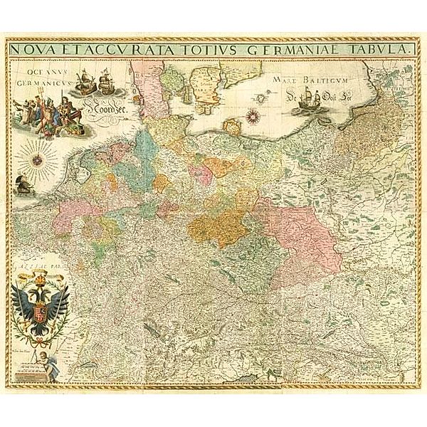 Blaeu, W: Hist. Karte: DEUTSCHLAND um 1630 (Plano), Willem Janszoon Blaeu