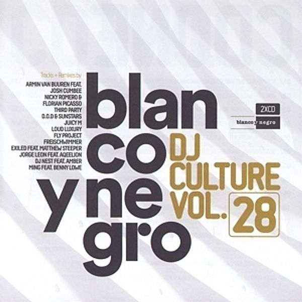 Blanco Y Negro Dj Culture Vol.28, Diverse Interpreten