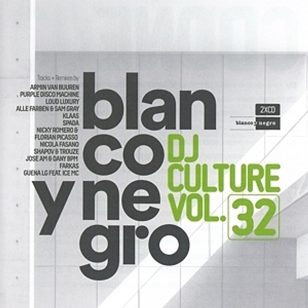Blanco Y Negro Dj Culture Vol.32, Diverse Interpreten