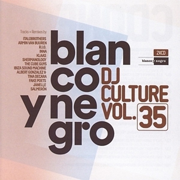 Blanco Y Negro Dj Culture Vol.35, Diverse Interpreten