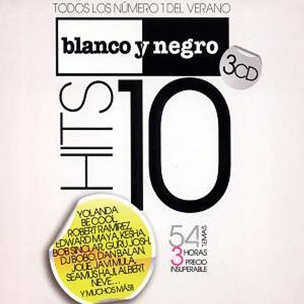 Blanco Y Negro Hits 2010, Diverse Interpreten