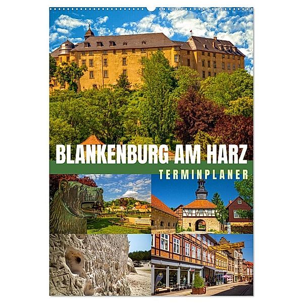 Blankenburg am Harz - Terminplaner (Wandkalender 2025 DIN A2 hoch), CALVENDO Monatskalender, Calvendo, Holger Felix
