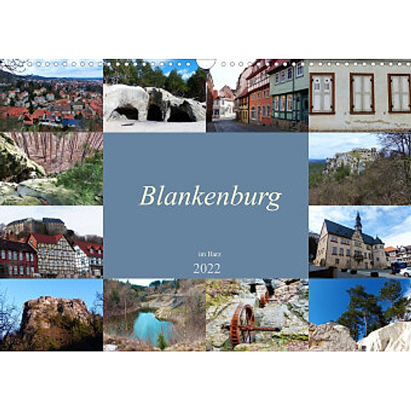 Blankenburg im Harz (Wandkalender 2022 DIN A3 quer), Lucy M. Laube