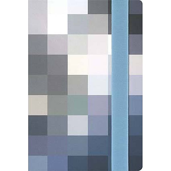 Blankobuch Pixel&Art blau, mittel