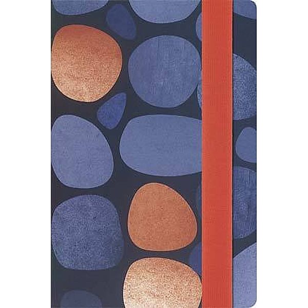 Blankobuch Retro&Art orangeblau mittel