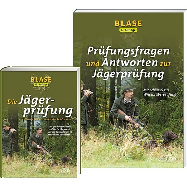 BLASE - Die Jägerprüfung + BLASE - Prüfungsfragen und Antworten zur Jägerprüfung, 2 Teile