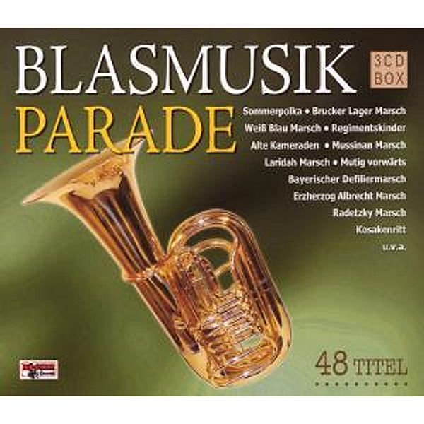 Blasmusik Parade, Diverse Interpreten