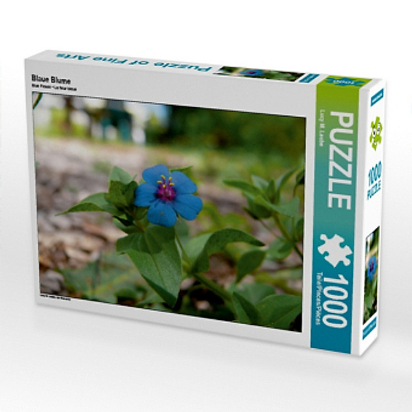 Blaue Blume (Puzzle), Lucy M. Laube