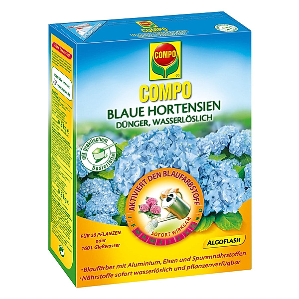 Blaue Hortensien Dünger von Compo, 800 g