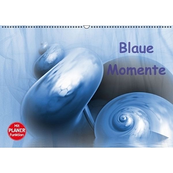 Blaue Momente (Wandkalender 2016 DIN A2 quer), Claudia Burlager