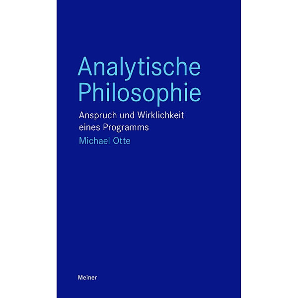 Blaue Reihe / Analytische Philosophie, Michael Otte