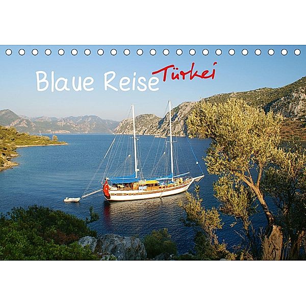Blaue Reise Türkei (Tischkalender 2021 DIN A5 quer), Lars Meinicke
