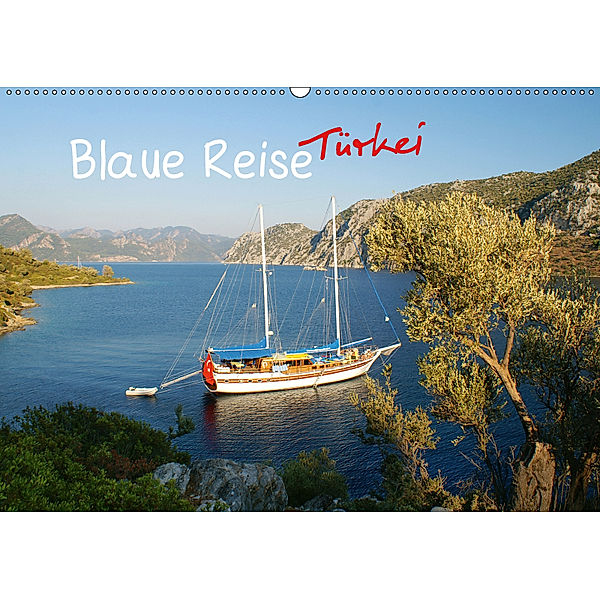 Blaue Reise Türkei (Wandkalender 2019 DIN A2 quer), Lars Meinicke