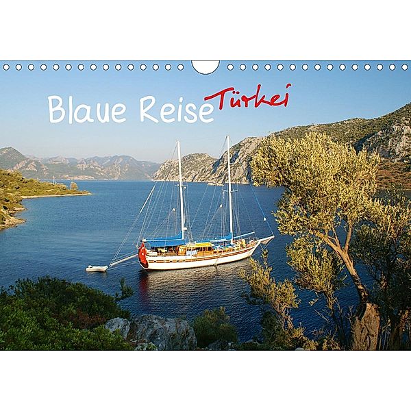 Blaue Reise Türkei (Wandkalender 2021 DIN A4 quer), Lars Meinicke