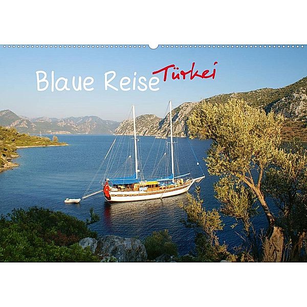 Blaue Reise Türkei (Wandkalender 2023 DIN A2 quer), Lars Meinicke