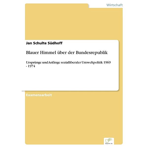 Blauer Himmel über der Bundesrepublik, Jan Schulte Südhoff