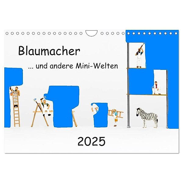 Blaumacher ... und andere Mini-Welten (Wandkalender 2025 DIN A4 quer), CALVENDO Monatskalender, Calvendo, Michael Bogumil