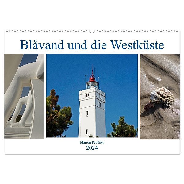 Blavand und die Westküste (Wandkalender 2024 DIN A2 quer), CALVENDO Monatskalender, Marion Peussner