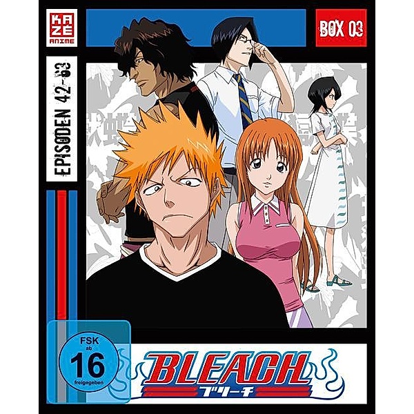 Bleach - die TV-Serie - Box 3 - Ep. 42-63 BLU-RAY Box, Noriyuki Abe
