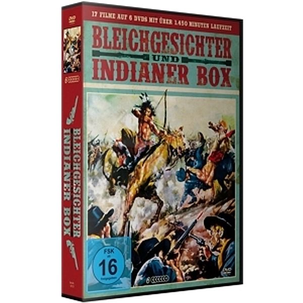 Bleichgesichter und Indianer DVD-Box, John Wayne, Franco Nero, Audie Murphy