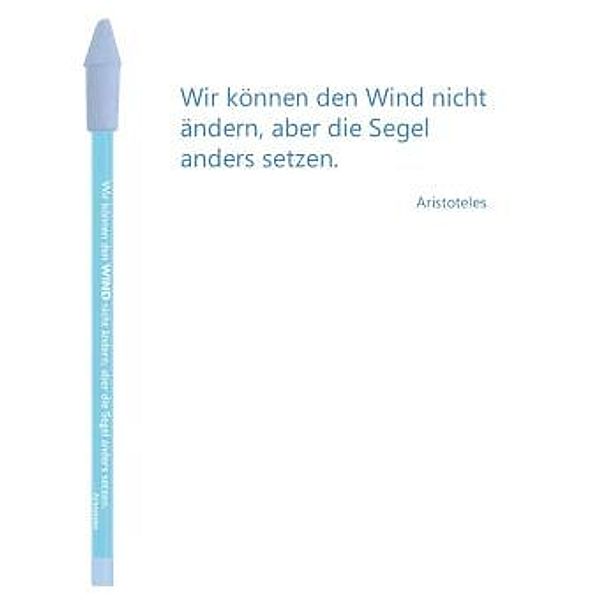 Bleistift blau, Aristoteles