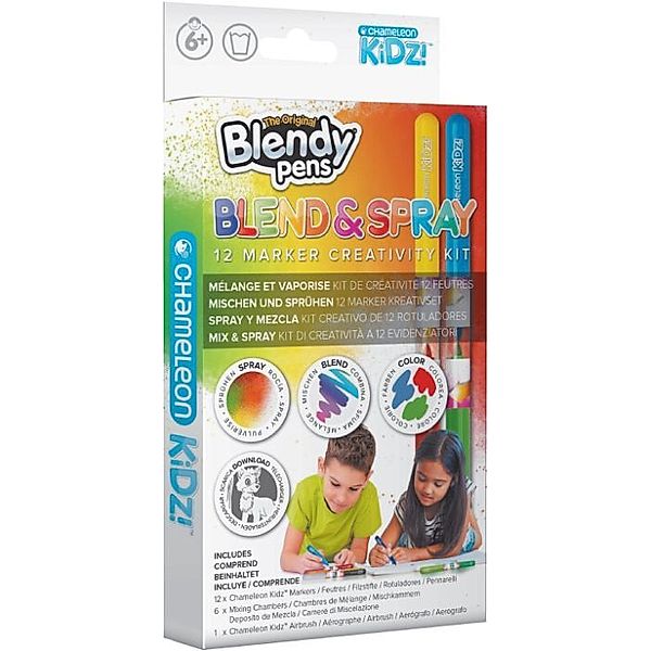 Blendypens Blend & Spray 12 Color Kit