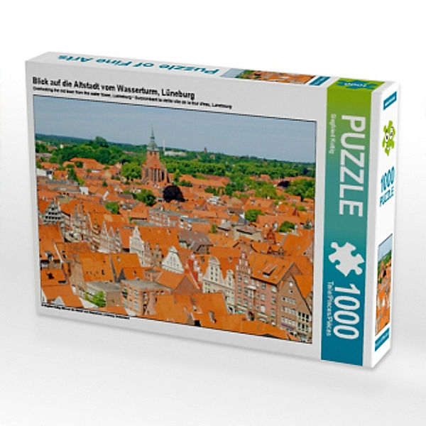 Blick auf die Altstadt vom Wasserturm, Lüneburg (Puzzle), Siegfried Kuttig