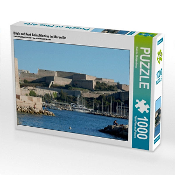 Blick auf Fort Saint Nicolas in Marseille (Puzzle), Kerstin Stolzenburg