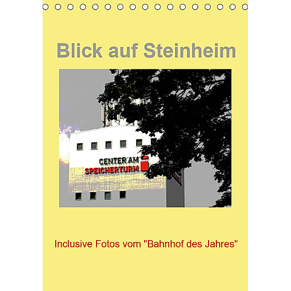 Blick auf Steinheim (Tischkalender 2019 DIN A5 hoch), Sabine Diedrich