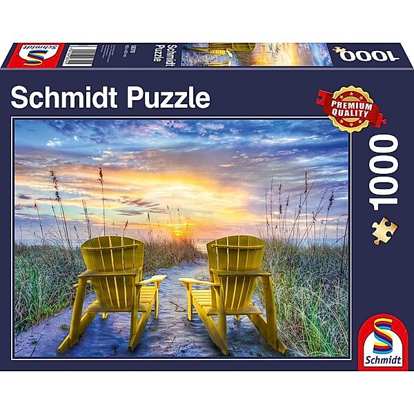 Blick in den Sonnenuntergang (Puzzle)