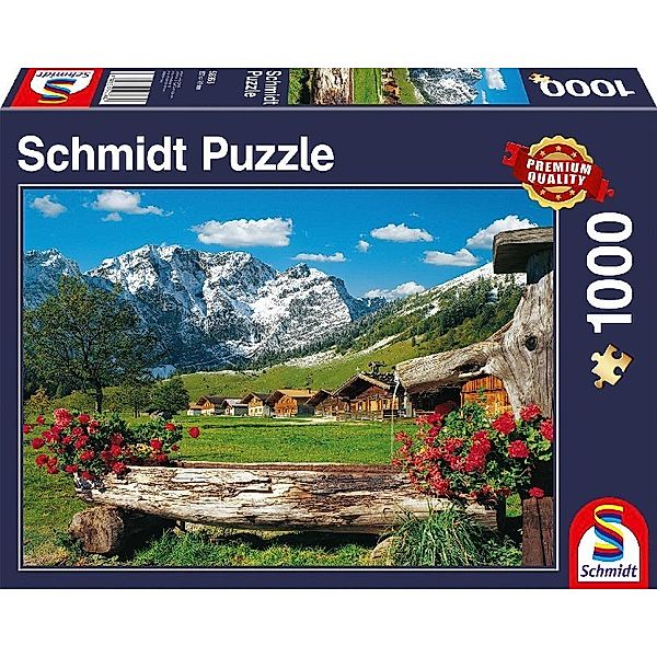 SCHMIDT SPIELE Blick ins Bergidyll (Puzzle)