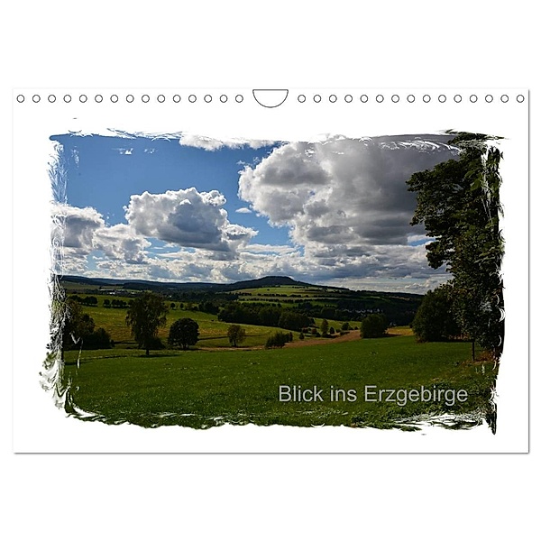 Blick ins Erzgebirge (Wandkalender 2024 DIN A4 quer), CALVENDO Monatskalender, Manfred Teschner