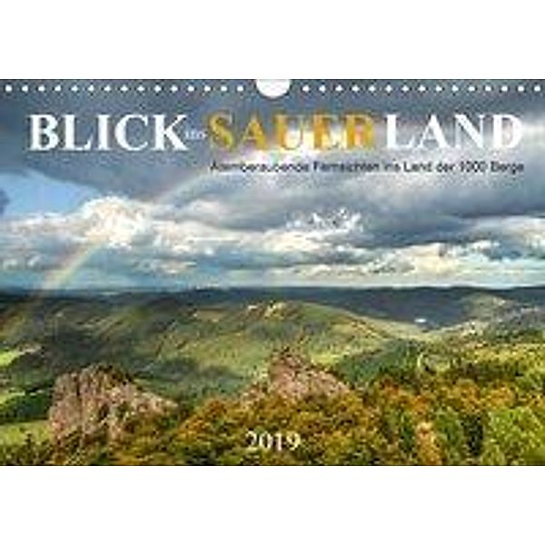 Blick ins Sauerland (Wandkalender 2019 DIN A4 quer), Heidi Bücker