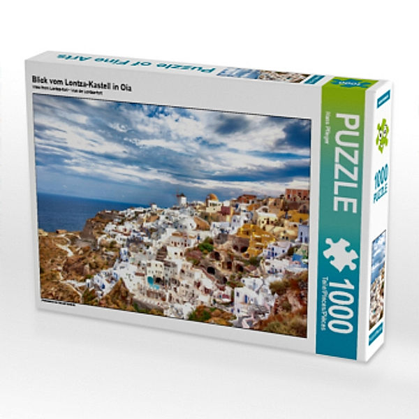 Blick vom Lontza-Kastell in Oia (Puzzle), Hans Pfleger