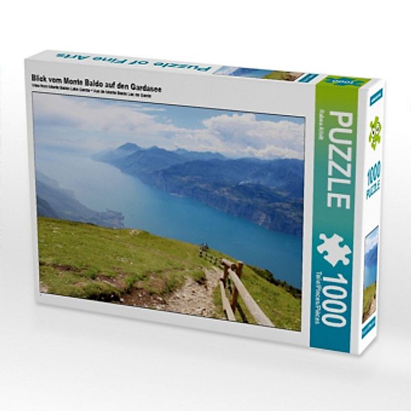 Blick vom Monte Baldo auf den Gardasee (Puzzle), Rabea Albilt