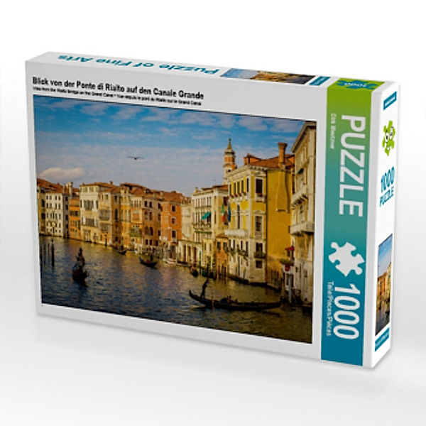 Blick von der Ponte di Rialto auf den Canale Grande (Puzzle), Dirk Meutzner