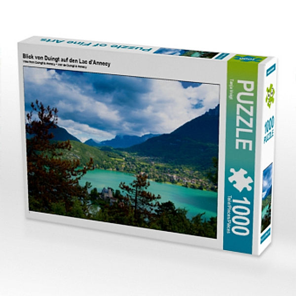 Blick von Duingt auf den Lac d'Annecy (Puzzle), Tanja Voigt