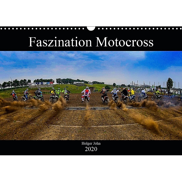 Blickpunkte Motocross (Wandkalender 2020 DIN A3 quer), Holger John