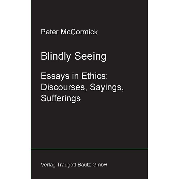 Blindly Seeing / libri nigri Bd.63, Peter McCormick