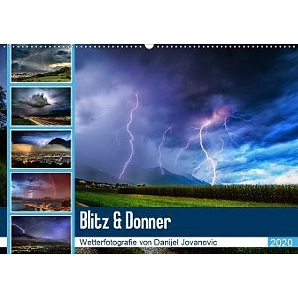 Blitz & DonnerAT-Version (Wandkalender 2020 DIN A2 quer), Danijel Jovanovic